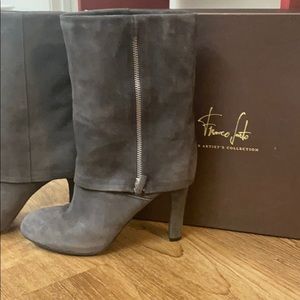 Franco Sarto suede boots